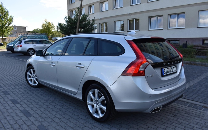 Volvo V60 cena 57900 przebieg: 162000, rok produkcji 2016 z Krzanowice małe 781